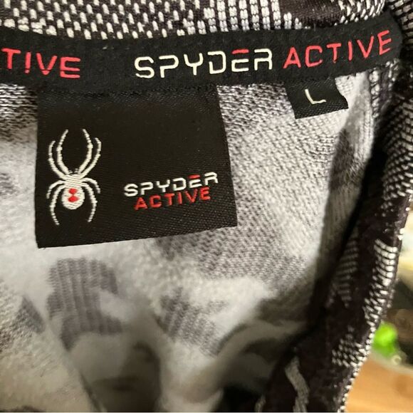 Spyder Jacket Quarter Zip Hip Length Size Large - Picture 2 of 9